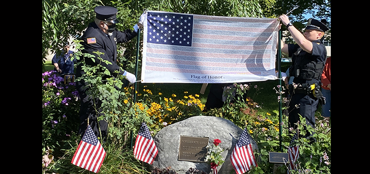 Norwich PD and FD remember local residents killed on 9/11